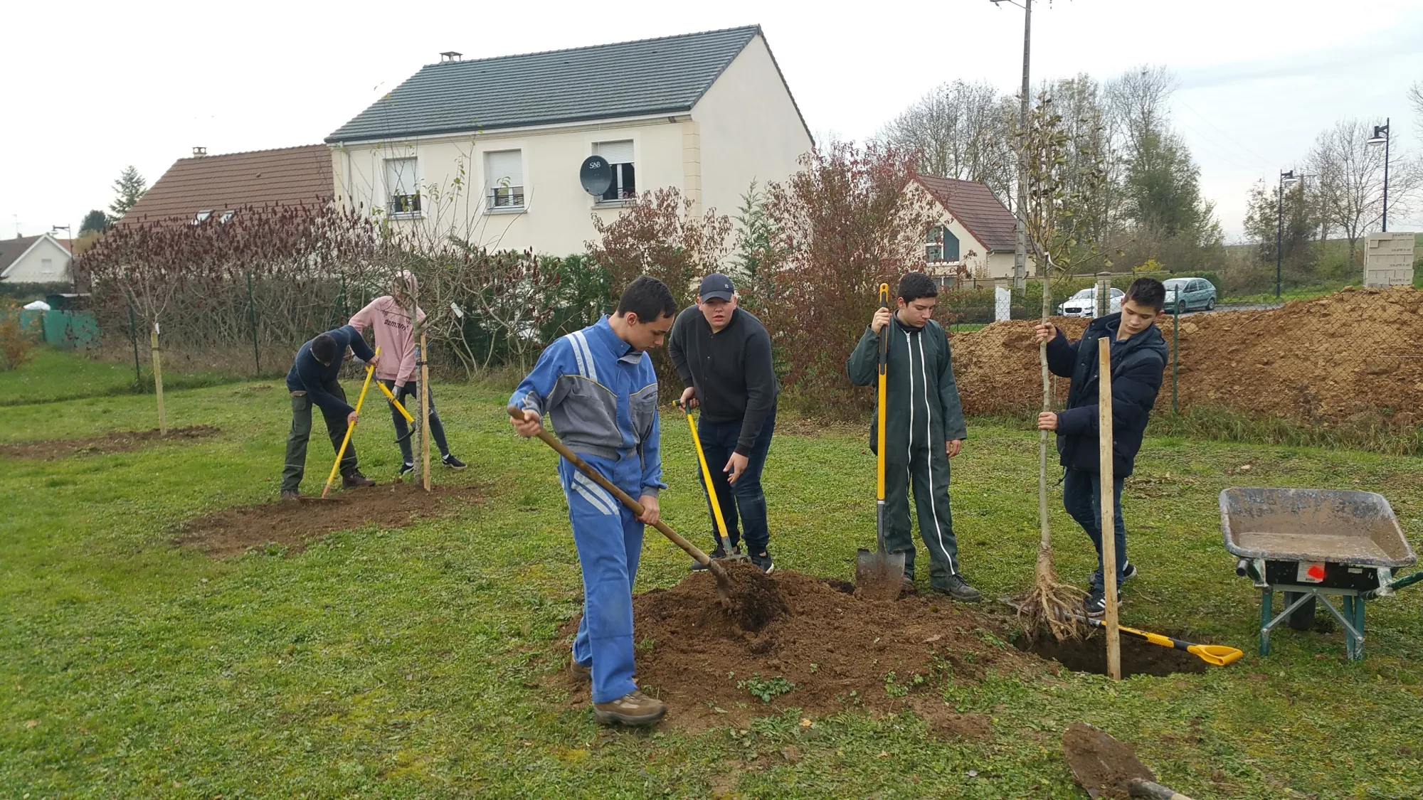 Activités potager collégiens 2018