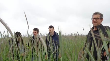 Les élèves de 1ère STAV étudient le territoire de Suippes…