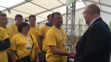 Le Ministre de l’agriculture félicite le lycée Lasalle Reims-Thillois