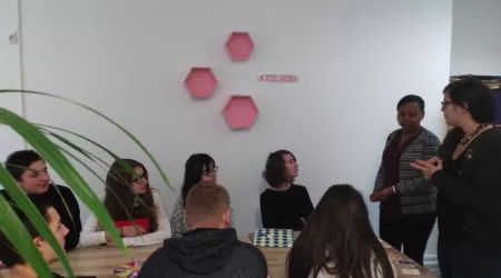 Les élèves de 2nde GT au Centre Régional Information Jeunesse