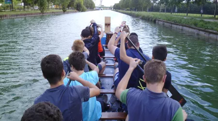 Option sport : Les élèves se préparent au Championnat de France de Dragon Boat … 