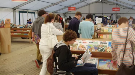 Visite du salon du livre de Troyes