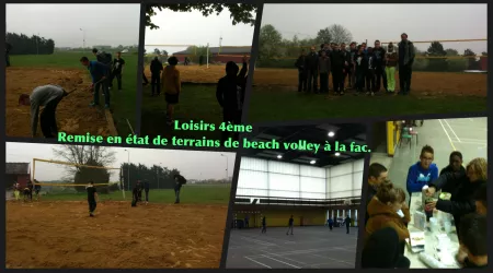 Activités de loisirs en 4ème