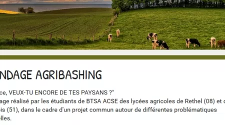 Sondage "Agribashing"