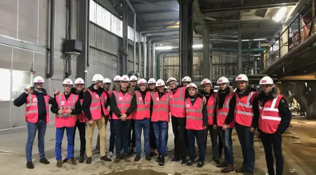 Les étudiants d'ACSE 2 visitent la sucrerie de Bazancourt...