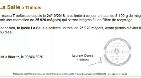 Agissons pour l'environnement !