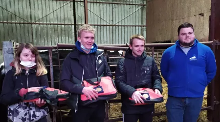 Concours de pointage pour les élèves de 1ère STAV