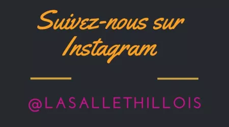 Nouveau : suivez-nous sur Instagram !