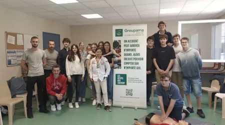 Formation "Les gestes qui sauvent" en 2nde GT