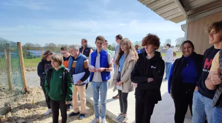 Stage territoire en 1ère et terminale STAV : de nombreuses visites...