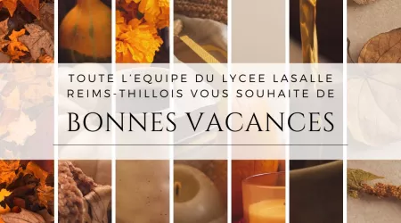 BONNES VACANCES !