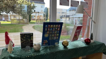 Ambiance de Noël au CDI !