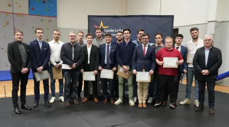 Remise des diplômes !