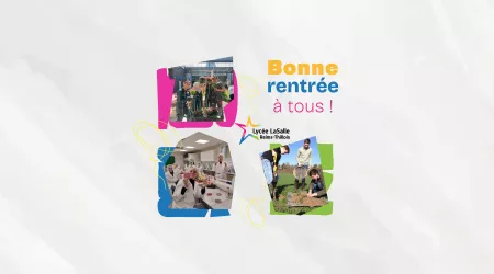 Toute l'équipe vous souhaite une bonne rentrée !