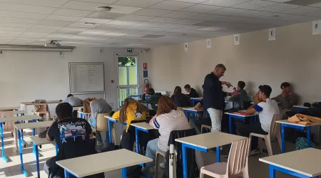 Les séances de Slam ont repris avec les 1ère STAV 😀