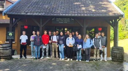 C'est le début du stage territoire pour les 1ère STAV 