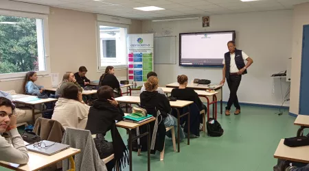 Intervention de l'APRODEMA : métiers et formations en Agroéquipement