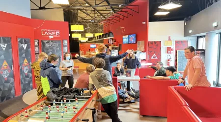 👾Laser Game pour les collégiens 