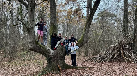 🌲Randonnée en forêt avec les collégiens🌲