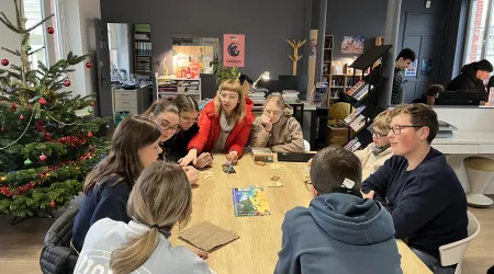 Jeux de société au CDI, un bon moment de détente 