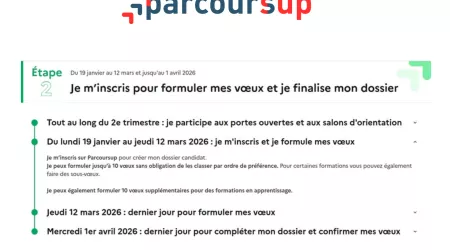 📆 Inscription PARCOURSUP 2026