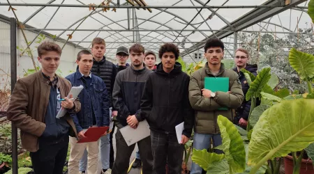 Visite des serres municipales de Reims TPro AP