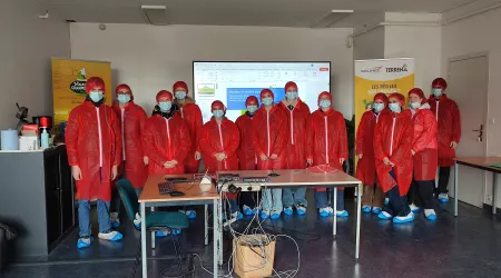 Visite d'un abattoir de volaille Filière STAV