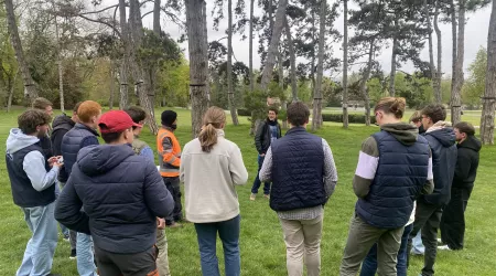 Visite du Parc de Champagne avec les apprentis