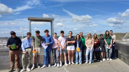 Visite de la station d'épuration du Grand Reims avec les 2nde GT