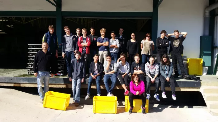 Les élèves de Seconde Professionnelle ont participé aux vendanges