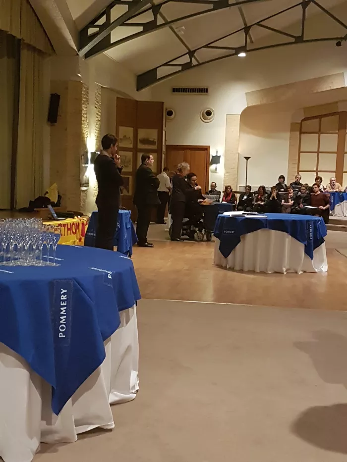 Soirée de Remerciements du Téléthon 2016 au Château de Pommery