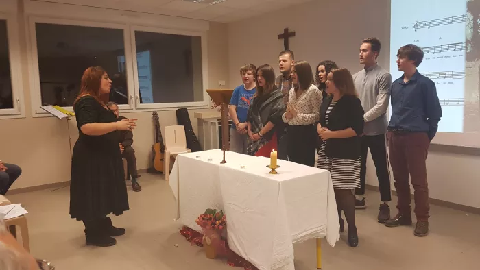 Célébration et soirée de Noël...