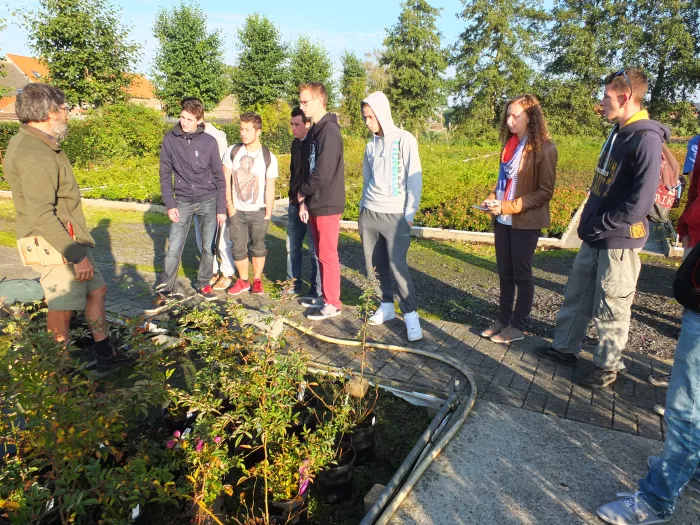 Voyage d'étude : la classe de Terminale Pro. en Belgique