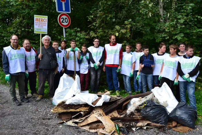 "Nettoyons la nature" 