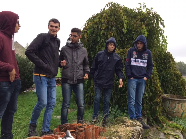 Les élèves de 2nde Professionnelle NJPF en visite