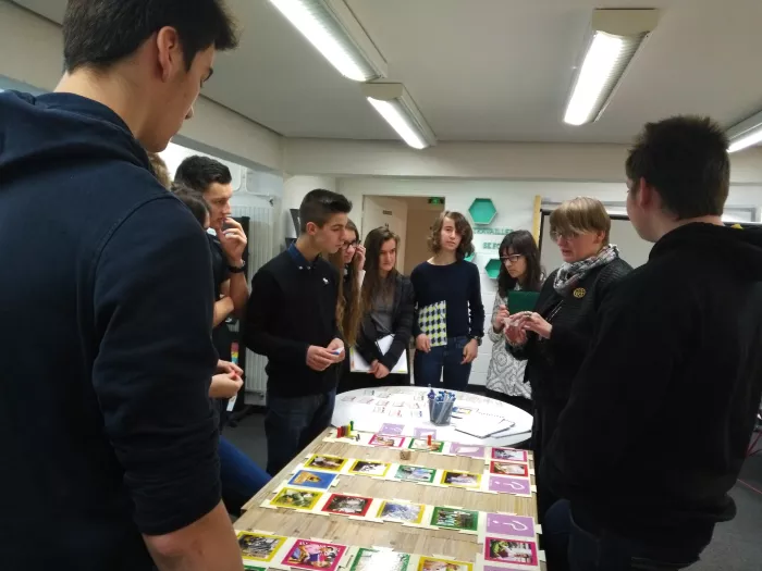 Les élèves de 2nde GT au Centre Régional Information Jeunesse