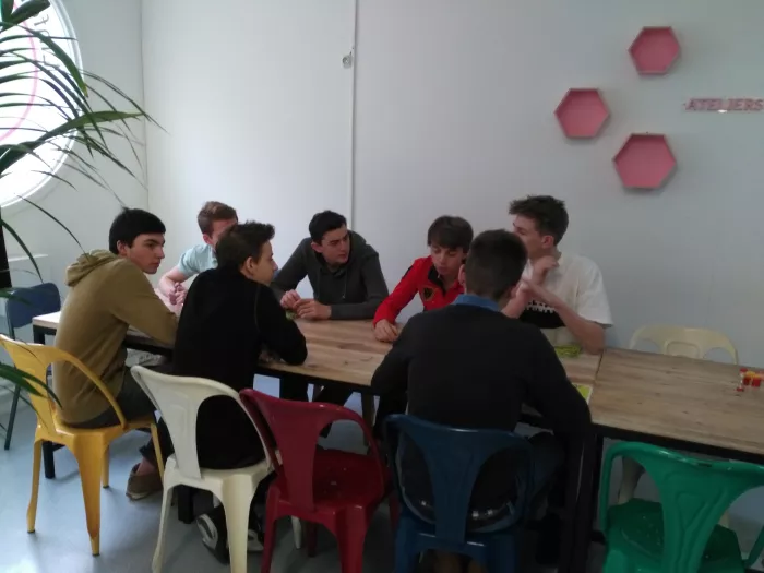 Les élèves de 2nde GT au Centre Régional Information Jeunesse