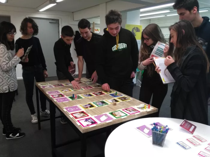 Les élèves de 2nde GT au Centre Régional Information Jeunesse