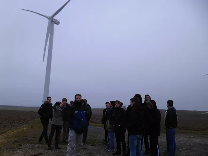 "Découverte des énergies renouvelables" : les élèves de 1ère STAV en Alsace