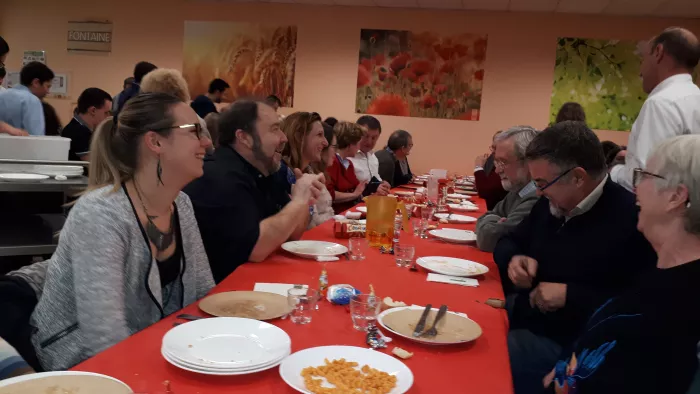 Célébration et soirée de Noël