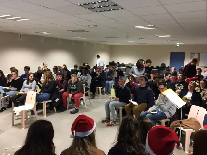 Célébration et soirée de Noël