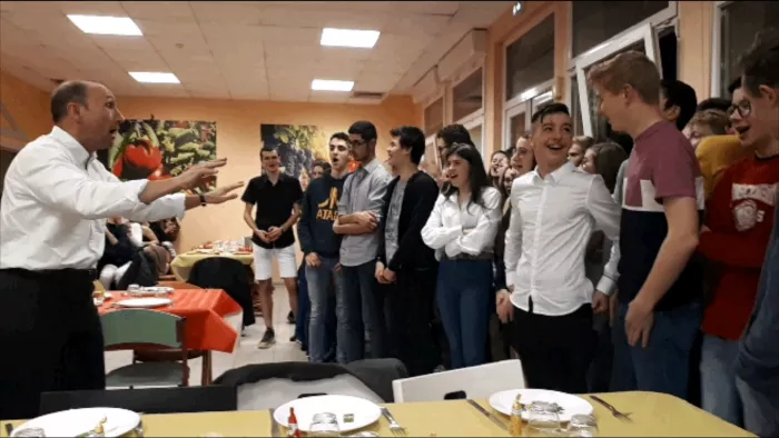 Célébration et soirée de Noël