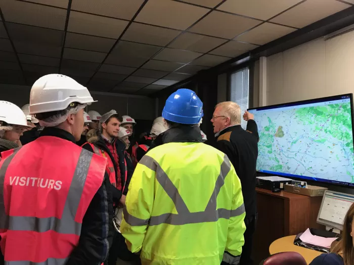 Les étudiants d'ACSE 2 visitent la sucrerie de Bazancourt...