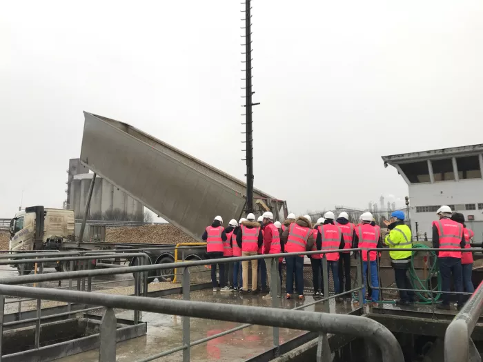 Les étudiants d'ACSE 2 visitent la sucrerie de Bazancourt...