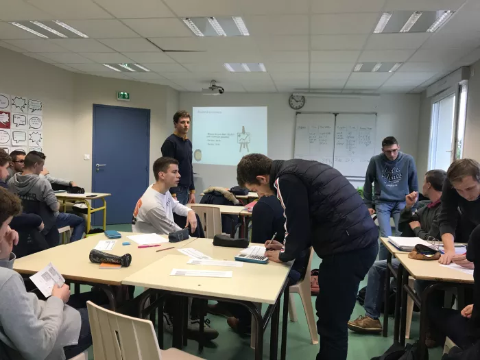 Mise en situation des étudiants : intervention de la Coopérative CERESIA