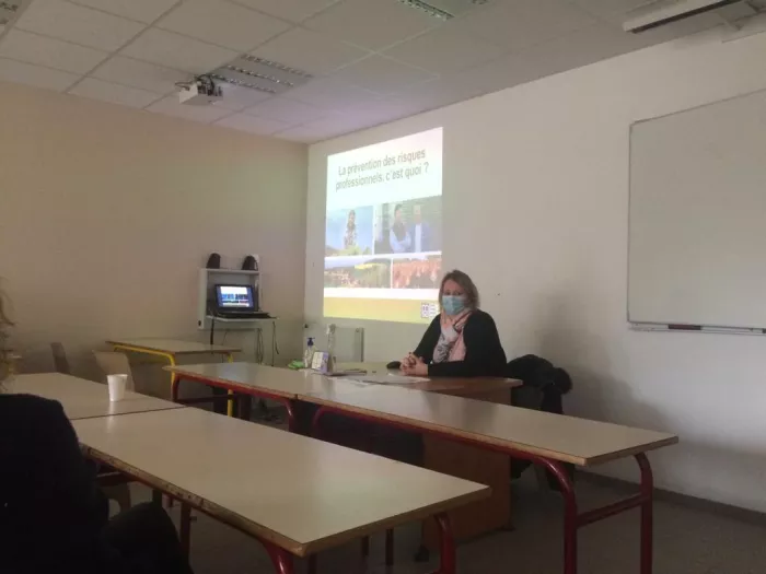 Interventions de professionnels et visio-conférences pour les étudiants de BTSA ACSE