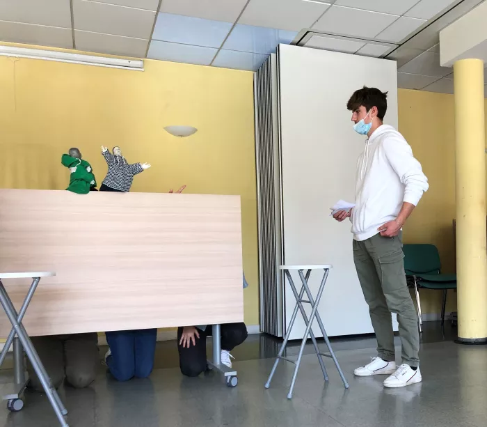 Les élèves de TSTAV au Festival Mondial des Théâtres de marionnettes