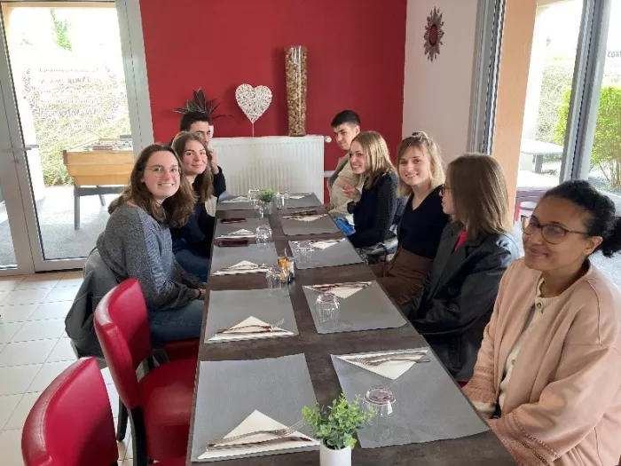 Visite du laboratoire de l'Andra avec les élèves de TPro LCQ