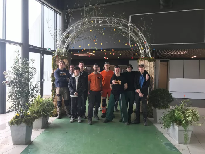 Les élèves de Tpro préparent le Salon Tendance Nature