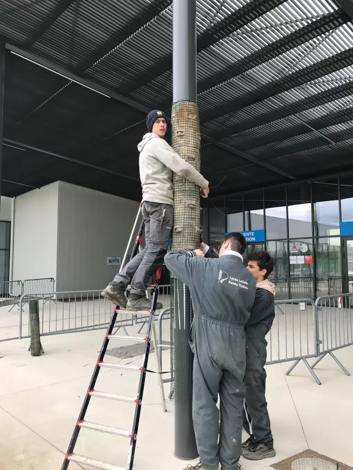 Les élèves de Tpro préparent le Salon Tendance Nature